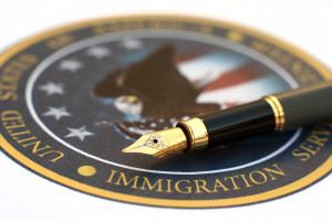 U.S. immigration services emblem
