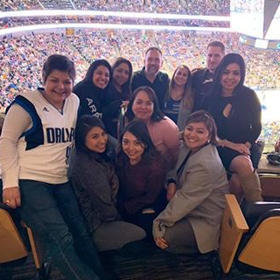 New Year 2019 - Mavericks Game Photo